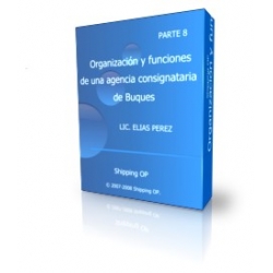 8. Organización y funciones de una agencia consignataria de Buques. Octava parte